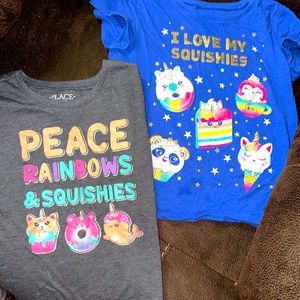 Squish mellow shirts